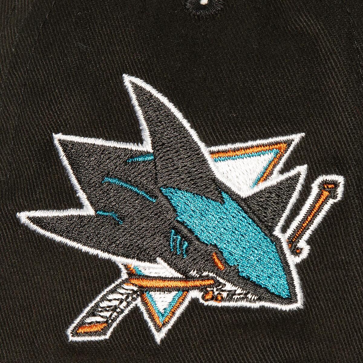 NHL BRUSHED PAST YA PRO SNAPBACK SHARKS Black HHSS5991-SJSYYPPPBLCK - Image 3