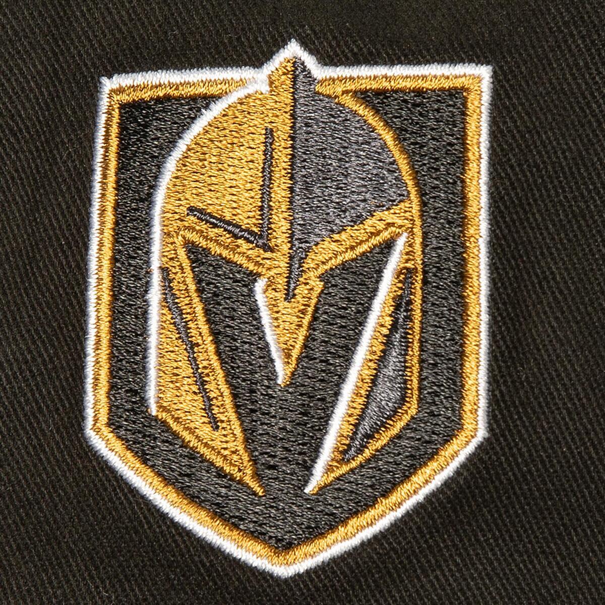 NHL BRUSHED PAST YA PRO SNAPBACK KNIGHTS Black HHSS5991-VGKYYPPPBLCK - Image 3