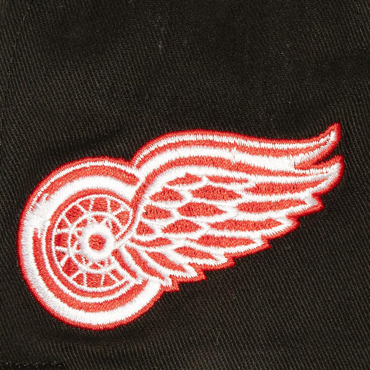 NHL BRUSHED PAST YA PRO SNAPBACK VNTG RED WINGS Black HHSS5995-DRWYYPPPBLCK - Image 3