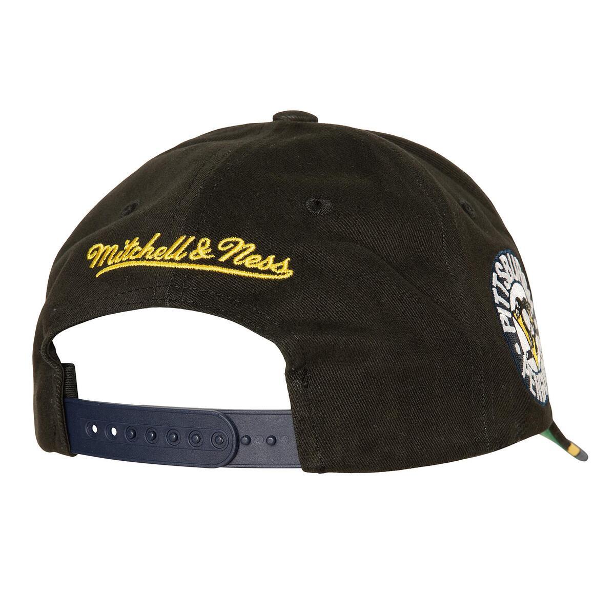 NHL BRUSHED PAST YA PRO SNAPBACK VNTG PENGUINS Black HHSS5995-PPEYYPPPBLCK - Image 2