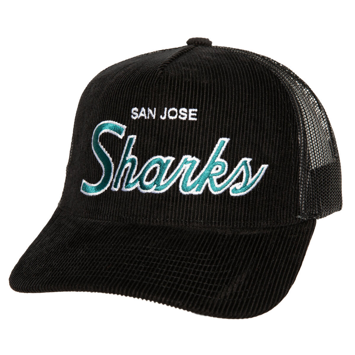 NHL TIMES UP TRUCKER SHARKS Black HHSS6005-SJSYYPPPBLCK - Image 1