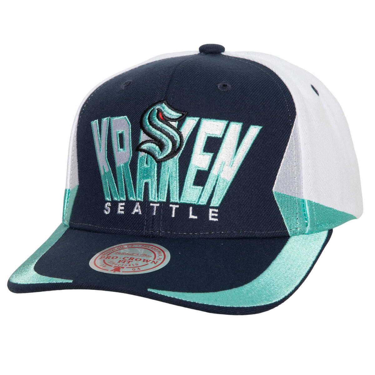 NHL RETRODOME PRO SNAPBACK KRAKEN Navy HHSS6034-SKRYYPPPNAVY - Image 1