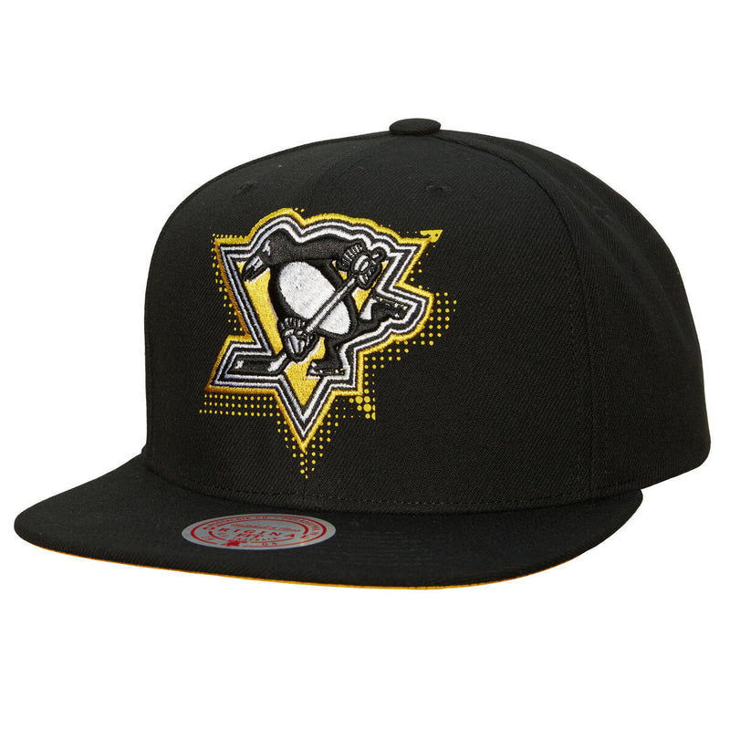 NHL BIG FACE 7.0 SNAPBACK VNTG PENGUINS Black HHSS6086-PPEYYPPPBLCK - Image 1