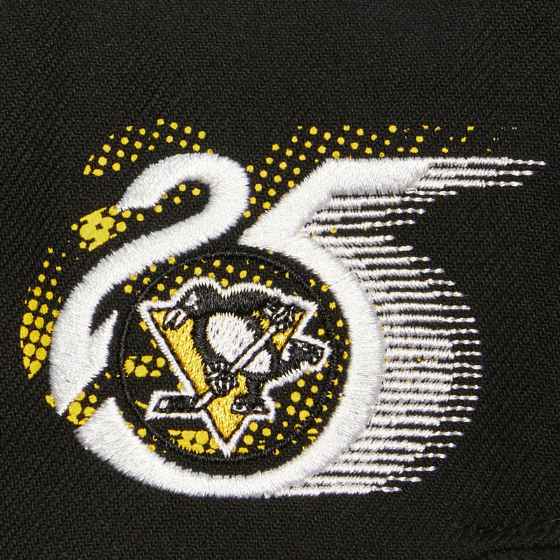 NHL BIG FACE 7.0 SNAPBACK VNTG PENGUINS Black HHSS6086-PPEYYPPPBLCK - Image 3