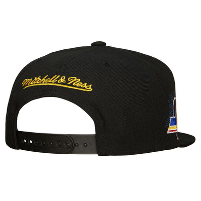 NHL BIG FACE 7.0 SNAPBACK VNTG BLUES Black HHSS6086-SLUYYPPPBLCK - Image 2
