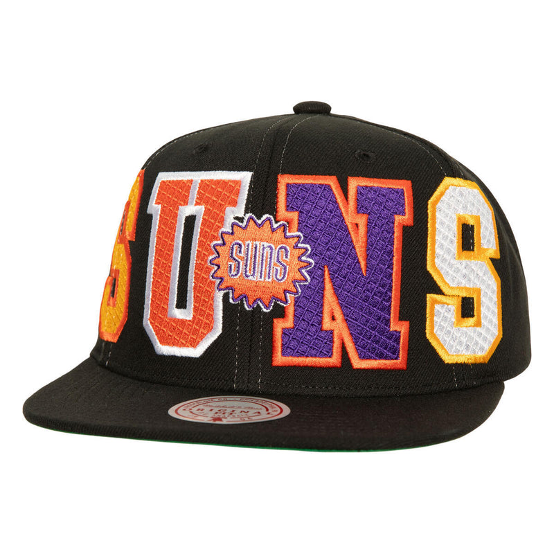 NBA VARSITY BUST SNAPBACK HWC SUNS Black HHSS6273-PSUYYPPPBLCK - Image 1