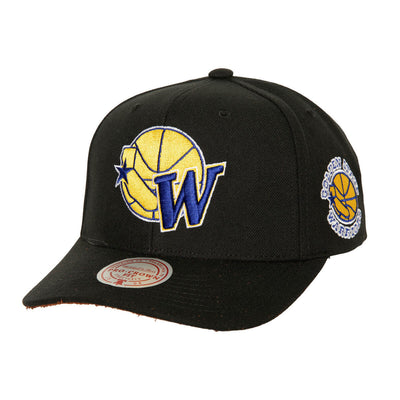NBA ICON GRAIL PRO SNAPBACK HWC WARRIORS Black HHSS6278-GSWYYPPPBLCK - Image 1