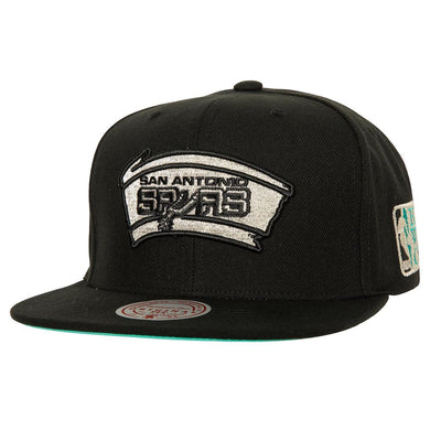 NBA WATCH ME SHINE SNAPBACK HWC SPURS Black HHSS6444-SASYYPPPBLCK - Image 1