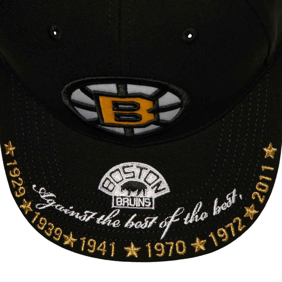 NHL AGAINST THE BEST PRO SNAPBACK VNTG BRUINS Black HHSS6565-BBNYYPPPBLCK - Image 3