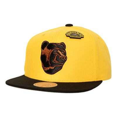NHL 90TH SNAPBACK BRUINS Yellow HHSS6917-BBNYYPPPYELL - Image 1
