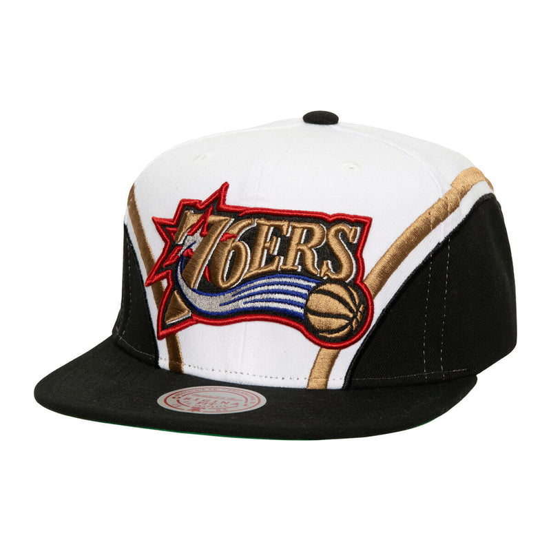 NBA OVERHEAD SNAPBACK HWC 76ERS White HHSS6976-P76YYPPPWHIT - Image 1