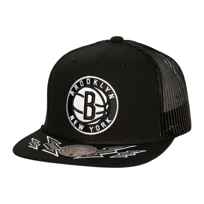 NBA RECHARGE TRUCKER NETS Black HHSS7016-BNEYYPPPBLCK - Image 1