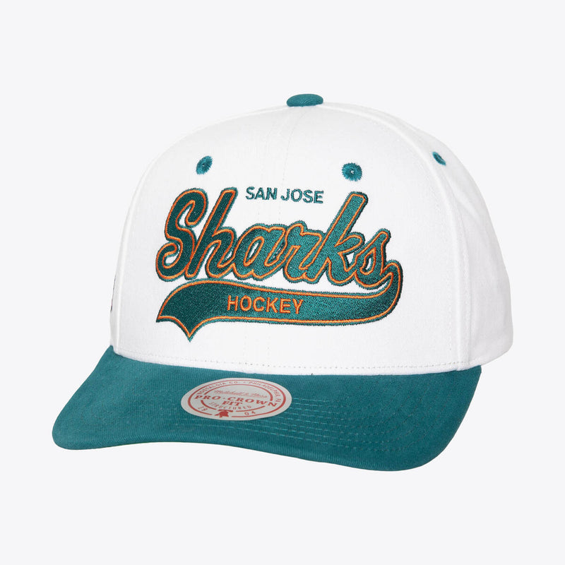 NHL TAIL SWEEP PRO SNAPBACK SHARKS White HHSS7286-SJSYYPPPWHIT - Image 1