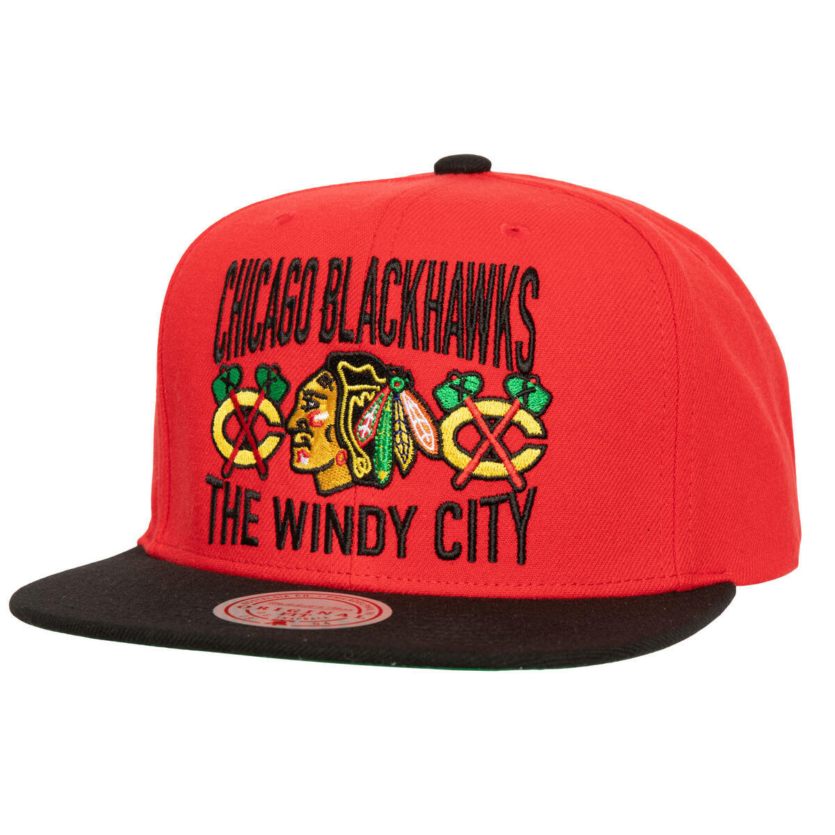 NHL CITY LOVE SNAPBACK BLACKHAWKS Red HHSS7297-CBHYYPPPRED1 - Image 1