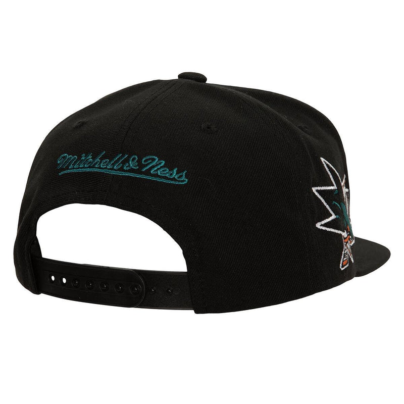 NHL RETRO SPORT SNAPBACK SHARKS Black HHSS7331-SJSYYPPPBLCK - Image 1