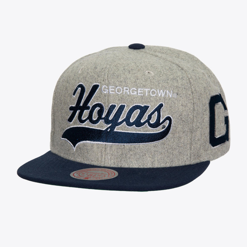 NCAA TAILSWEEP 2.0 MELTON SNAPBACK V GEORGETOWN Grey HHSS7437-GTWYYPPPGREY - Image 1