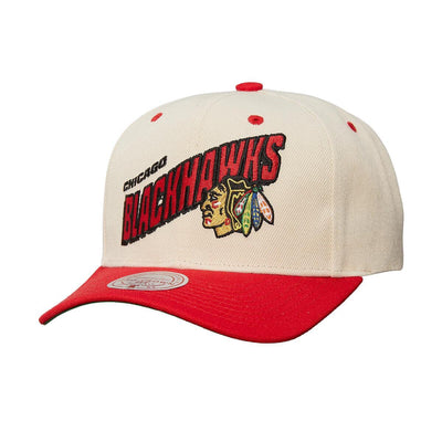 NHL RETRO TYPE PRO SNAPBACK BLACKHAWKS Off White HHSS7552-CBHYYPPPOFWH - Image 1