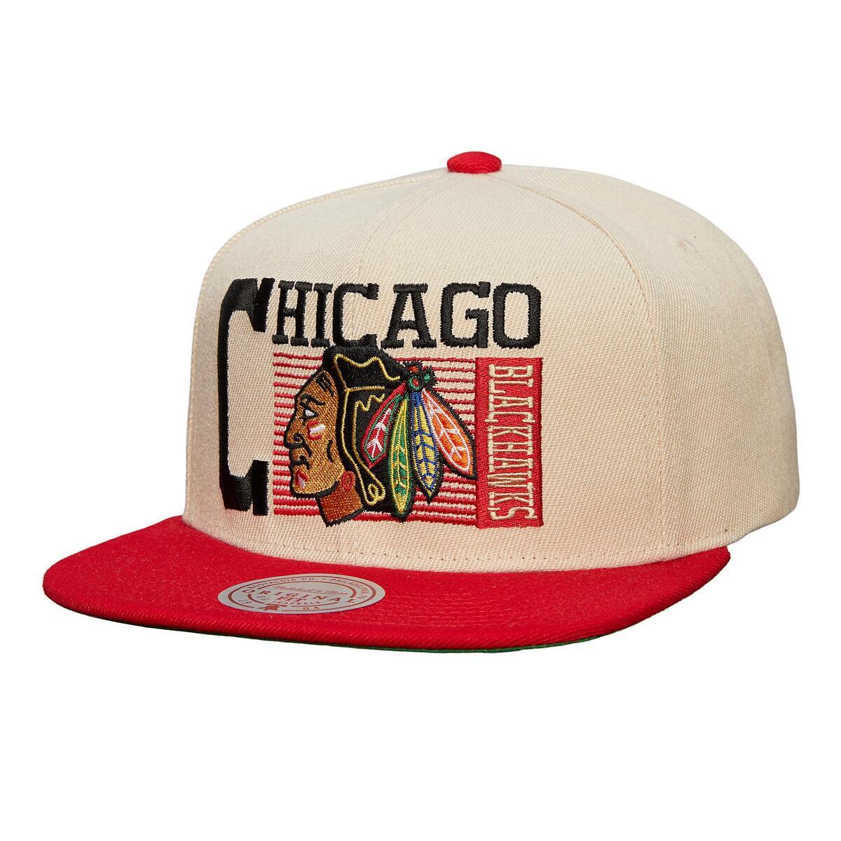 NHL SPEED ZONE SNAPBACK BLACKHAWKS Off White HHSS7561-CBHYYPPPOFWH - Image 1