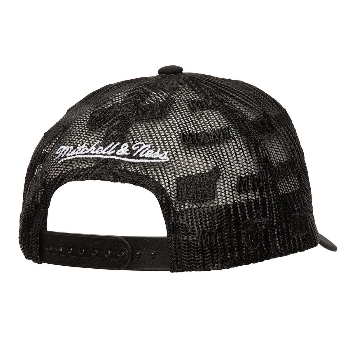 NBA MONOGRAM TRUCKER HEAT Black HHSS7632-MHEYYPPPBLCK - Image 2