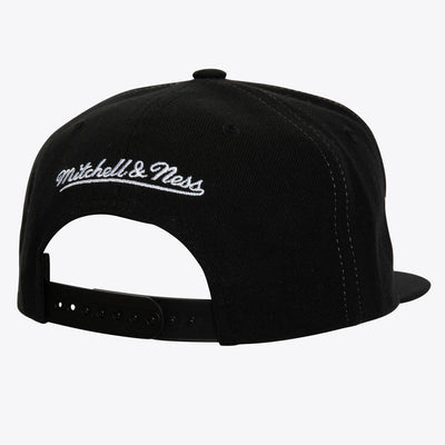 NBA FULL FRONTAL SNAPBACK NETS Black HHSS7646-BNEYYPPPBLCK - Image 2