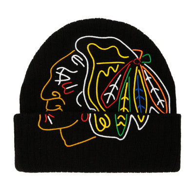 NHL LINE LIGHT KNIT BLACKHAWKS - Black - Image 1