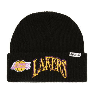 NBA SUGA GLITCH CUFF KNIT LAKERS Black HK2073-LALBLCK - Image 1