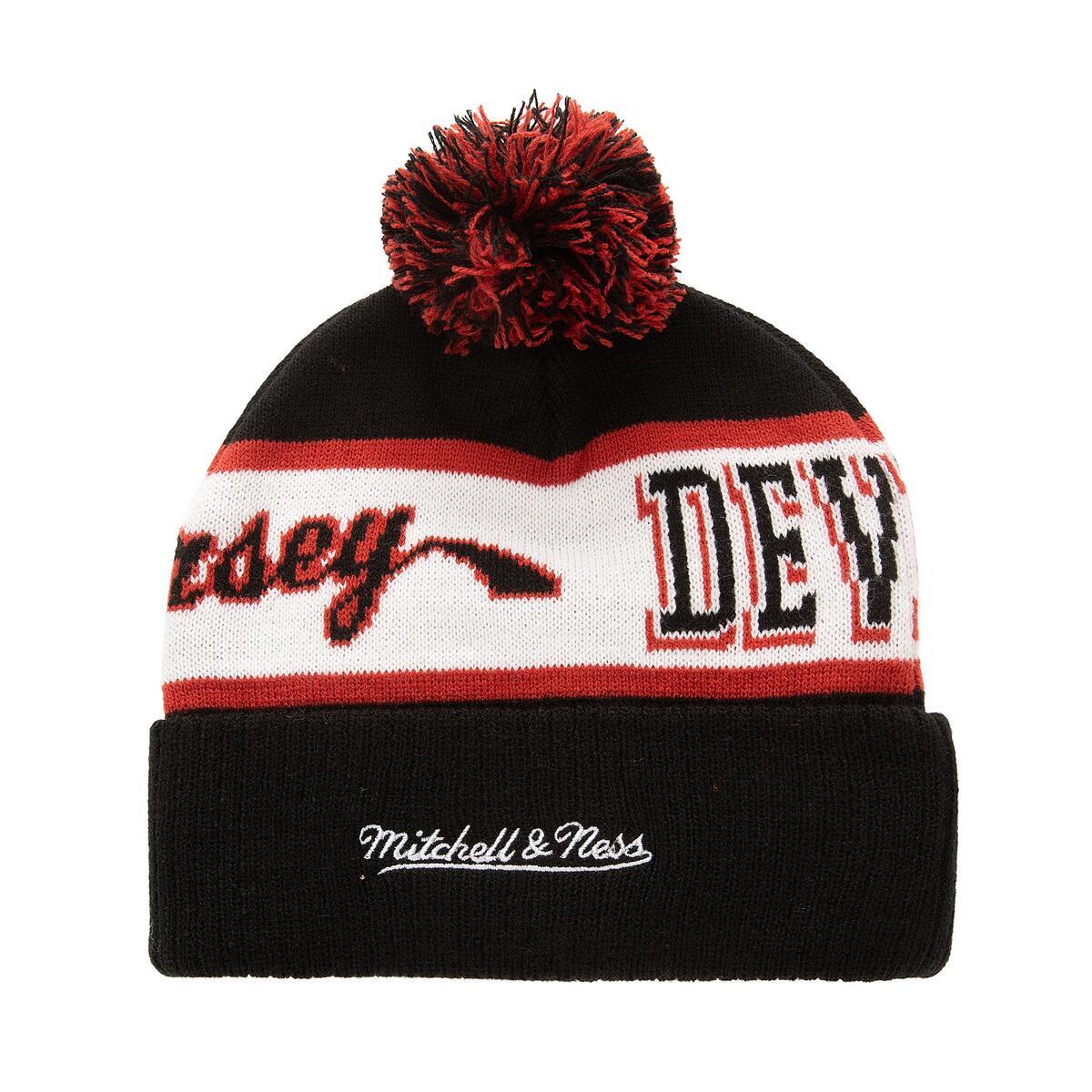 NHL BLOCK SWEEP POM KNIT DEVILS Black HK8955-NJDBLCK - Image 2