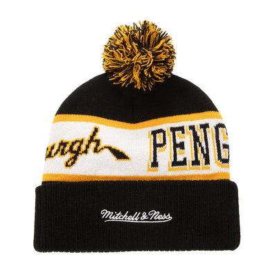NHL BLOCK SWEEP POM KNIT PENGUINS Black HK8955-PPEBLCK - Image 2