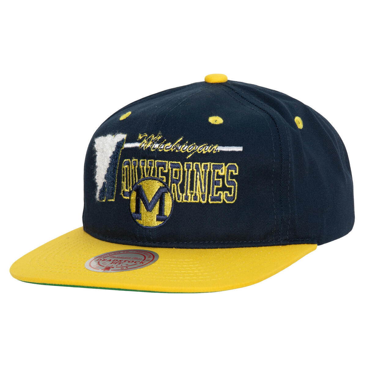 NCAA VARSITY LETTER SNAPBACK MICHIGAN Blue HMUS4793-UMIYYPPPBLUE - Image 1