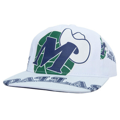NBA IN YOUR FACE DEADSTOCK HWC MAVERICKS White HMUS5600-DMAYYPPPWHIT - Image 1