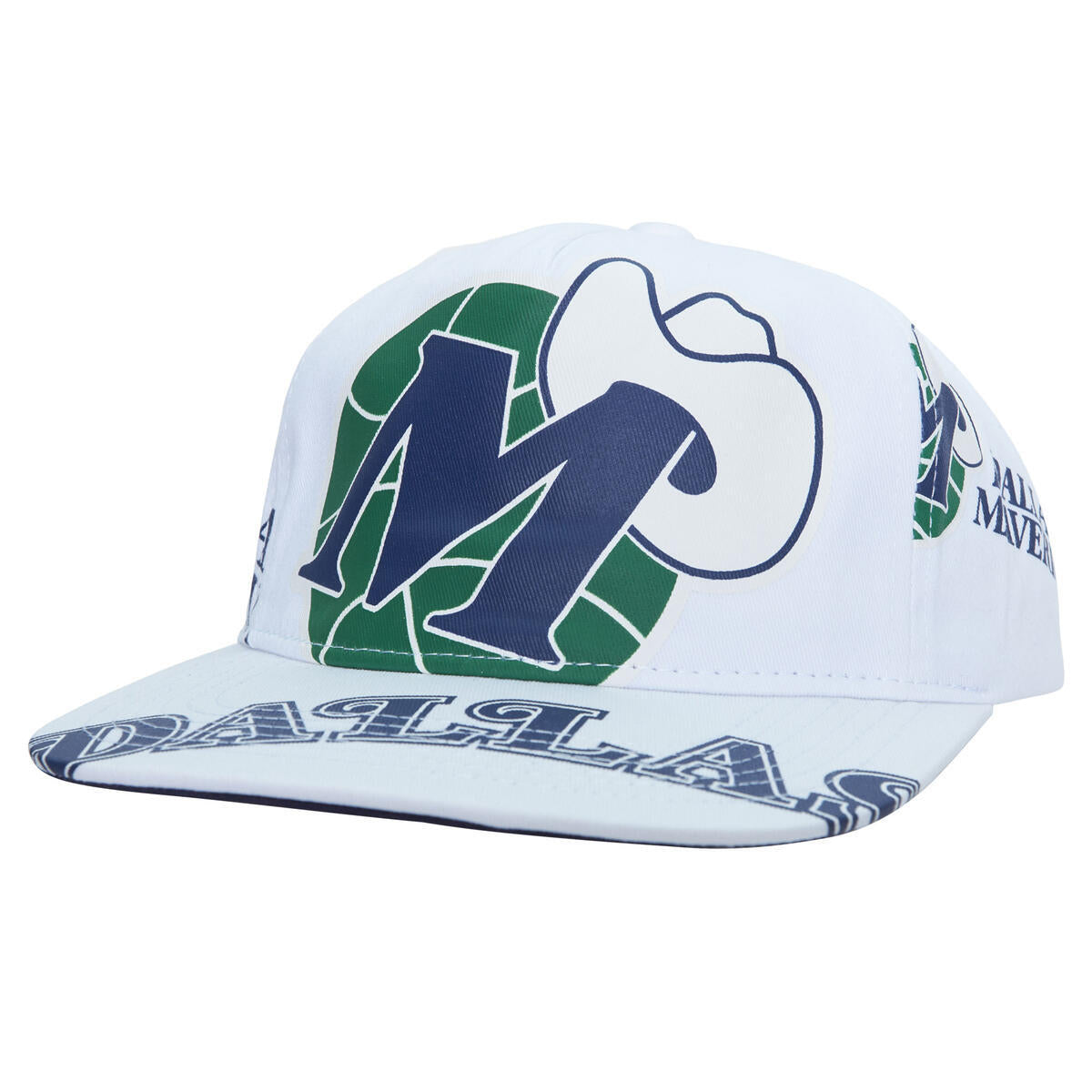 NBA IN YOUR FACE DEADSTOCK HWC MAVERICKS White HMUS5600-DMAYYPPPWHIT - Image 1