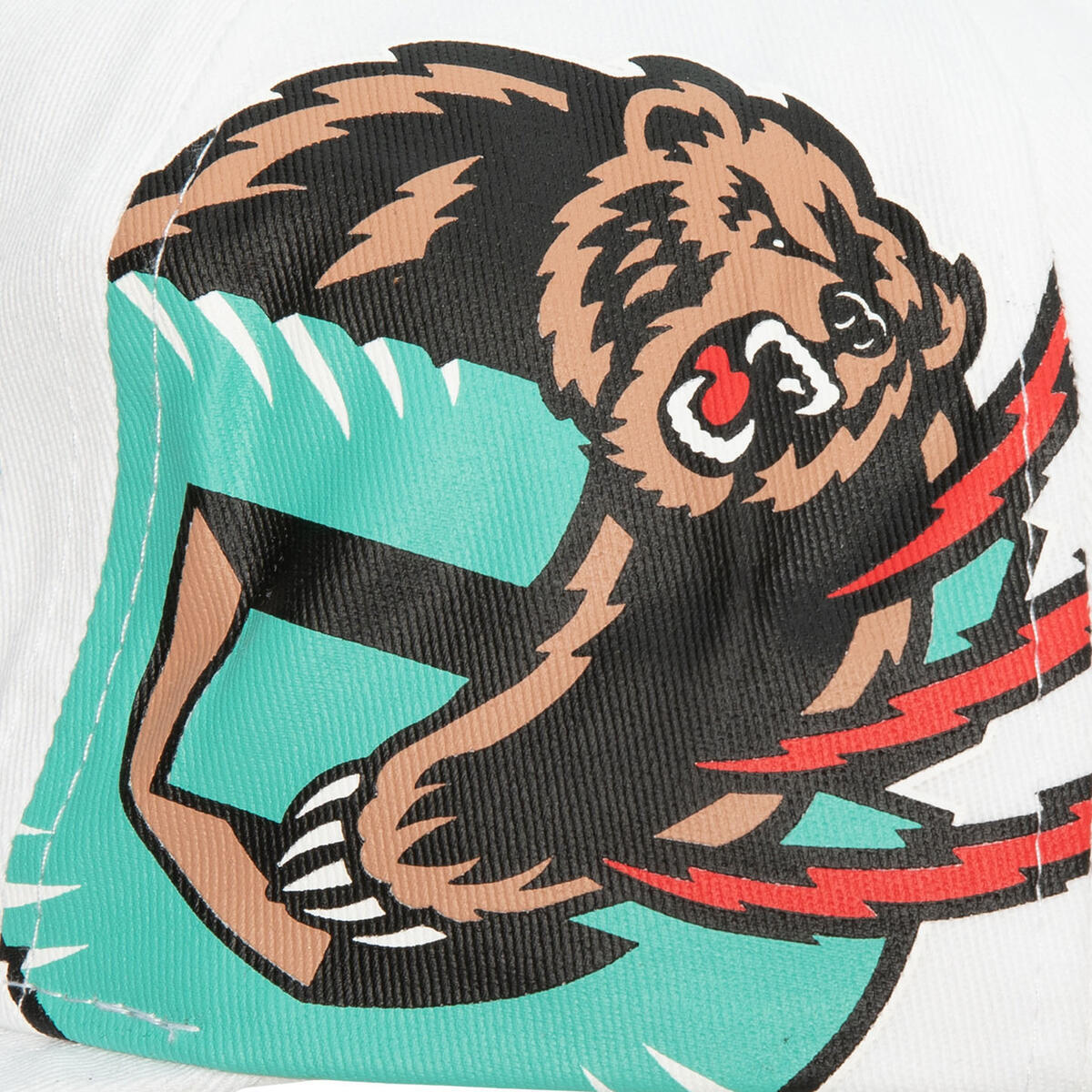 NBA IN YOUR FACE DEADSTOCK HWC GRIZZLIES White HMUS5600-VGRYYPPPWHIT - Image 3