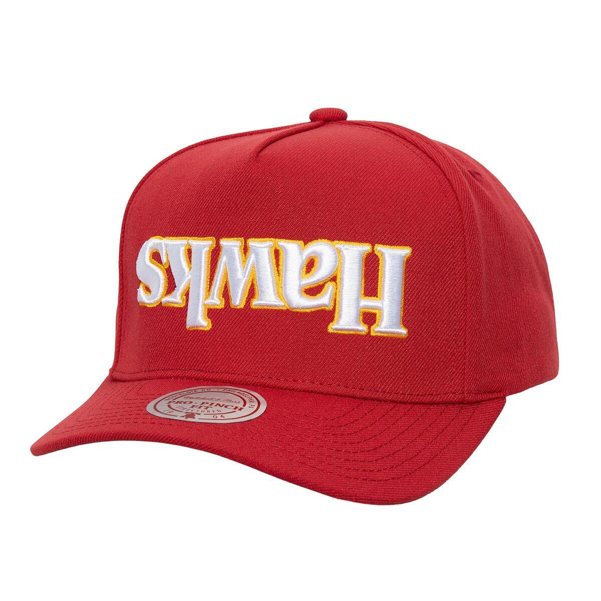 NBA UPSIDE PRO SNAPBACK HWC HAWKS Red HP10478-AHARED1 - Image 1