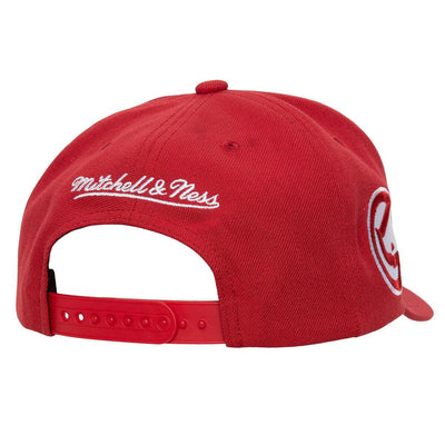 NBA UPSIDE PRO SNAPBACK HWC HAWKS Red HP10478-AHARED1 - Image 3