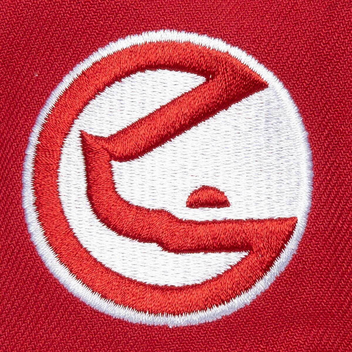 NBA UPSIDE PRO SNAPBACK HWC HAWKS Red HP10478-AHARED1 - Image 2