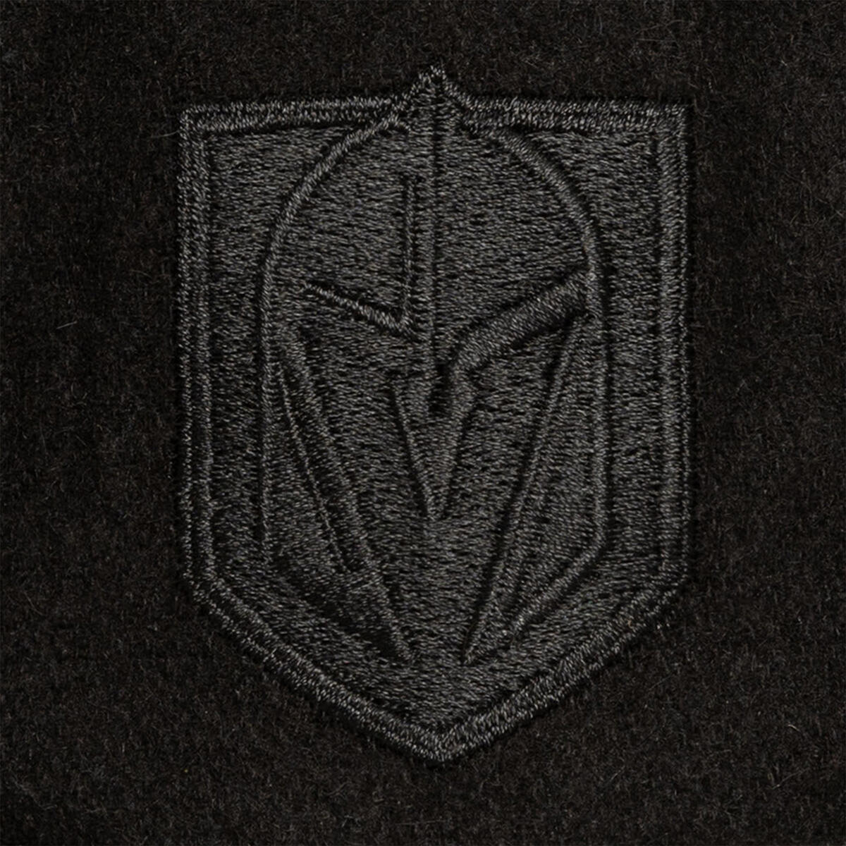 NHL BLACK OUT WOOL PRO STRAPBACK KNIGHTS Black HP10994-VGKBLCK - Image 3