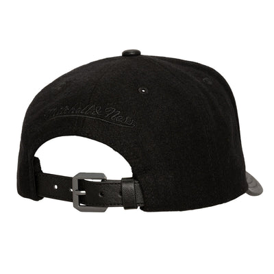 NBA BLACK OUT WOOL PRO STRAPBACK HWC WARRIORS Black HP10996-GSWBLCK - Image 2