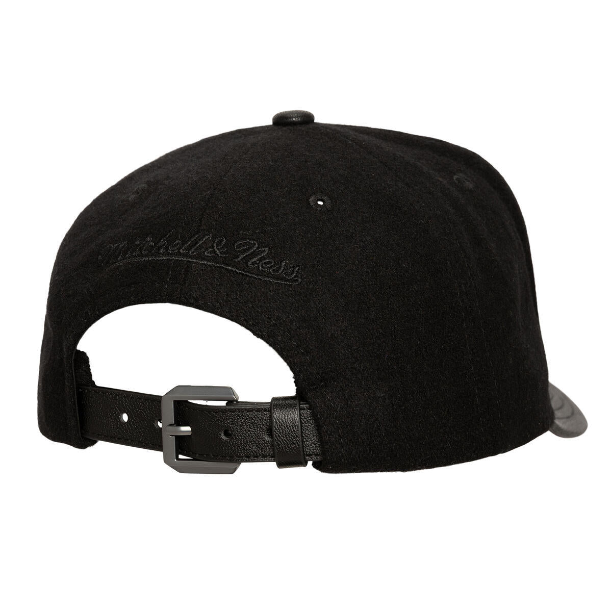 NBA BLACK OUT WOOL PRO STRAPBACK HWC WARRIORS Black HP10996-GSWBLCK - Image 2