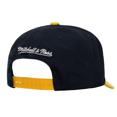 NBA MAY FLOWERS PRO SNAPBACK HWC WARRIORS Navy HP11496-GSWNAVY - Image 2
