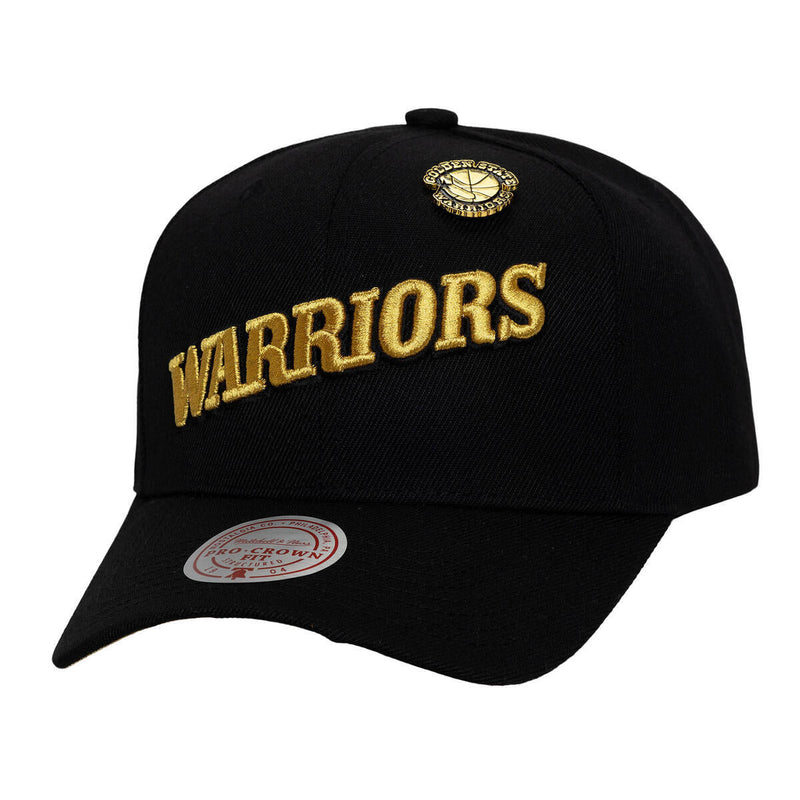 NBA PINNED GOLD PRO SNAPBACK HWC WARRIORS - Image 1