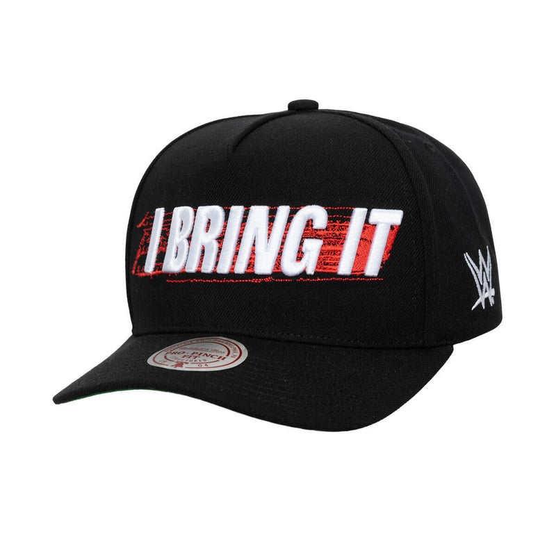 WWE BRING IT PRO SNAPBACK THE ROCK Black HP13230-TTTBLCK - Image 1