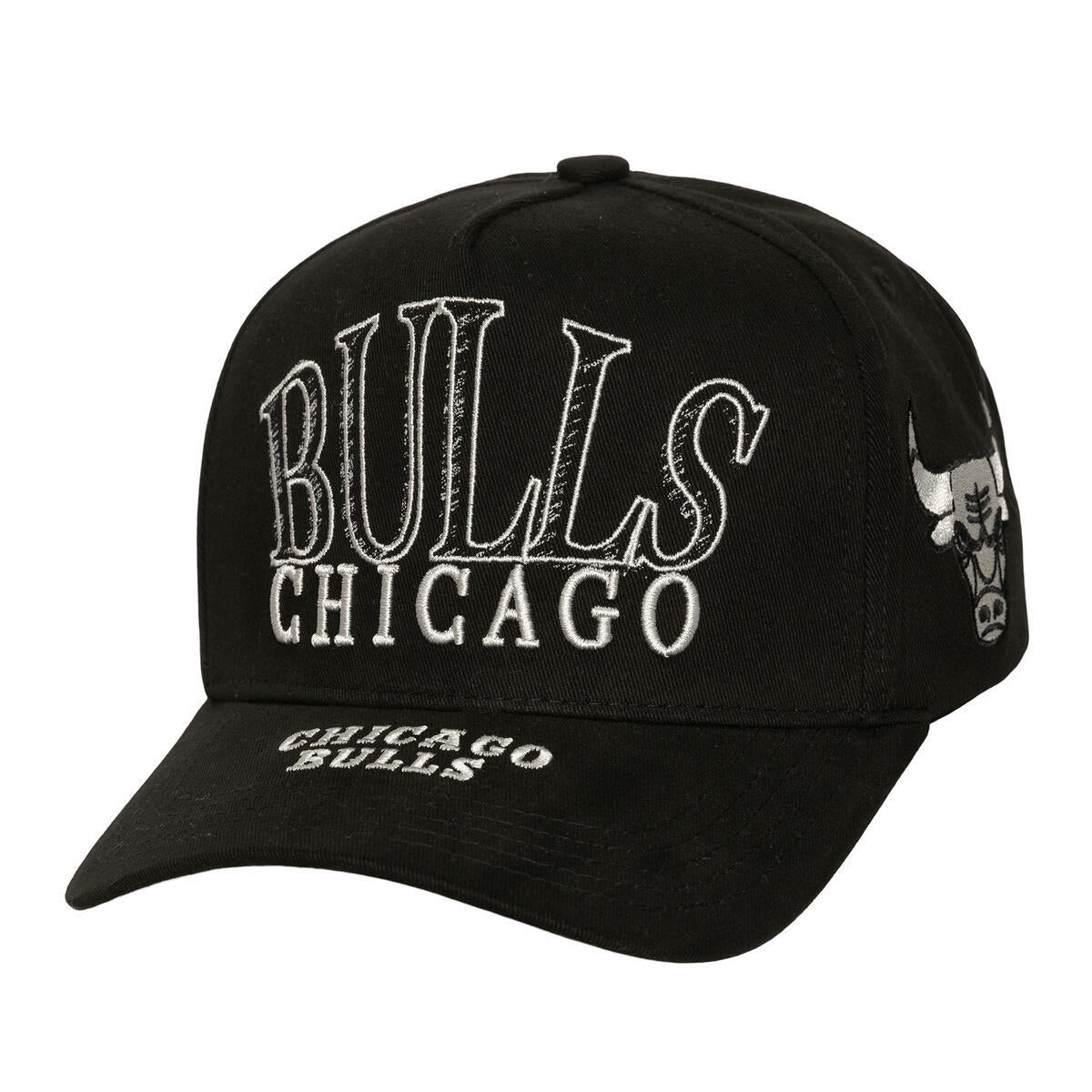 NBA SKETCHY PRO SNAPBACK BULLS - Black - Image 1