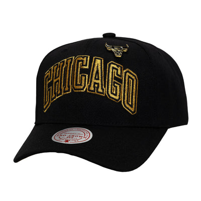 NBA PINNED GOLD PRO SNAPBACK BULLS - Image 1