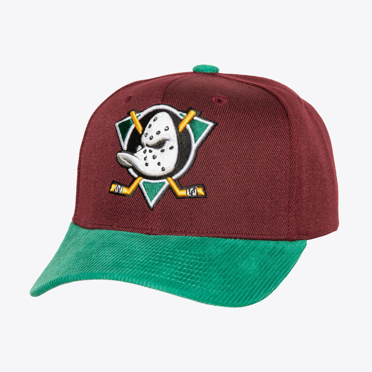 NHL CORD PRO SNAPBACK VNTG DUCKS - Purple - Image 1