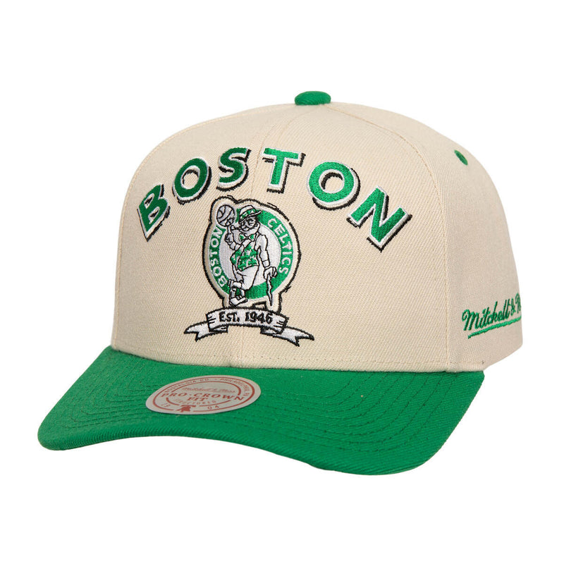 NBA LEGACY DEFINED PRO SNAPBACK HWC CELTICS Oatmeal HP8836-BCEOTML - Image 1