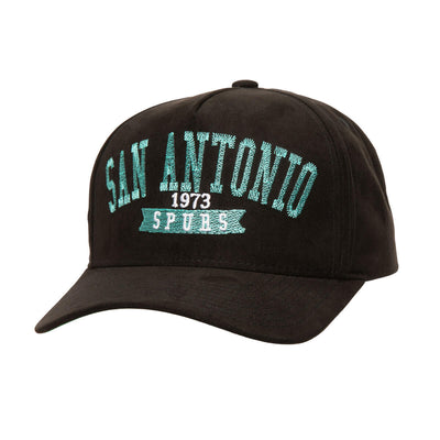 NBA SHADY SUEDE PRO SNAPBACK HWC SPURS Black HP8948-SASBLCK - Image 1