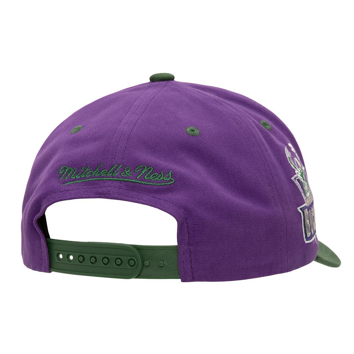 NBA BLOCK SWEEP PRO SNAPBACK HWC BUCKS Purple HP9718-MBUPURP - Image 2