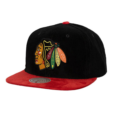 NHL SUEDUROY SNAPBACK BLACKHAWKS Black HS10399-CBHBLCK - Image 1