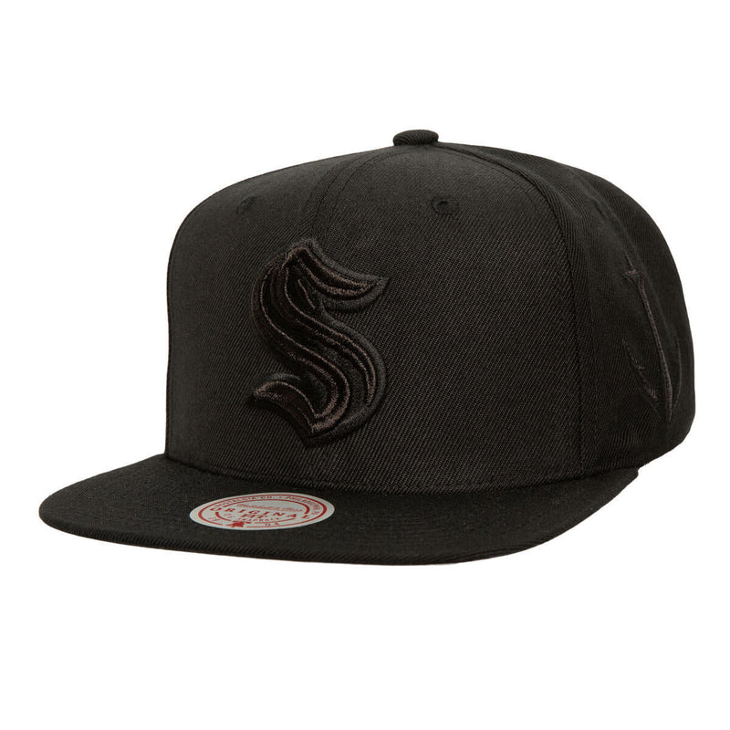 NHL BLACK PEARL SNAPBACK KRAKEN Black HS10998-SKRBLCK - Image 1