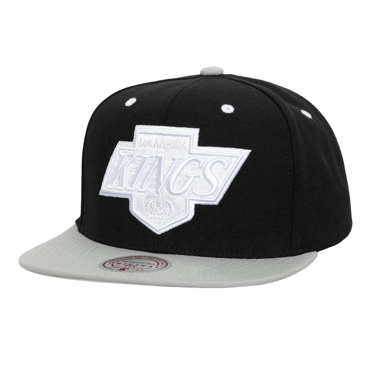 NHL EVERGREEN CRISPY WHITE SNAPBACK VNTG KINGS Black HS11181-LAKBLCK - Image 1